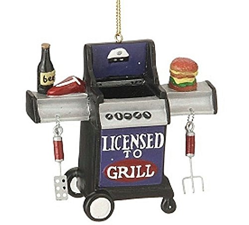 Licensed to Grill Ornament