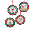 Santa Seal of Approval Ornament - - The Country Christmas Loft