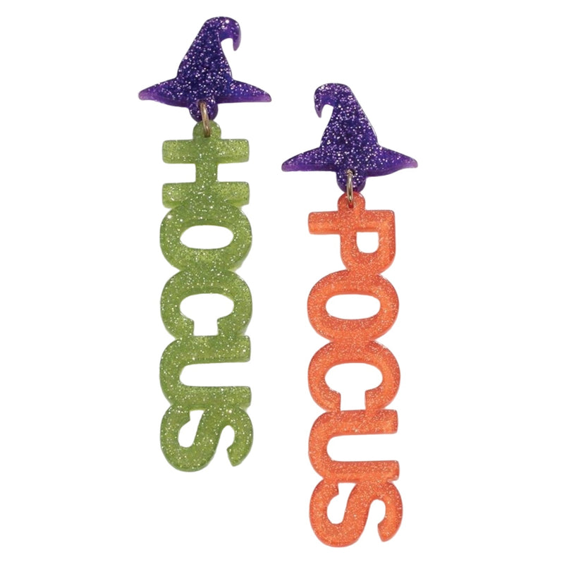 Hocus Pocus Resin Glitter - Earrings