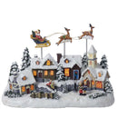 Battery-Operated LED Lighted Musical Village - The Country Christmas Loft