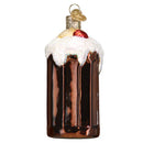 Rootbeer Float Glass Ornament - The Country Christmas Loft