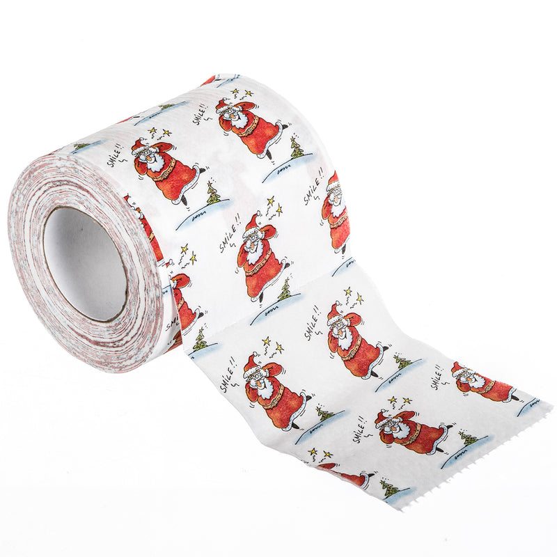 Christmas Design Toilet Paper Roll - Smile