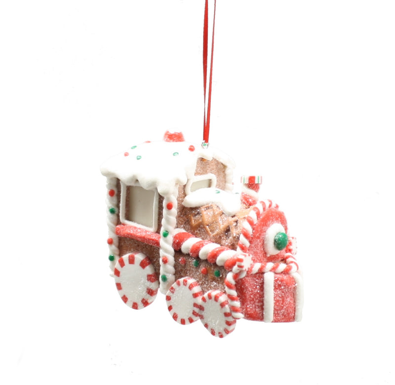 Gingerbread Train Ornament - The Country Christmas Loft