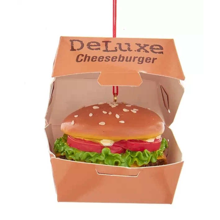 Deluxe Cheeseburger Ornament