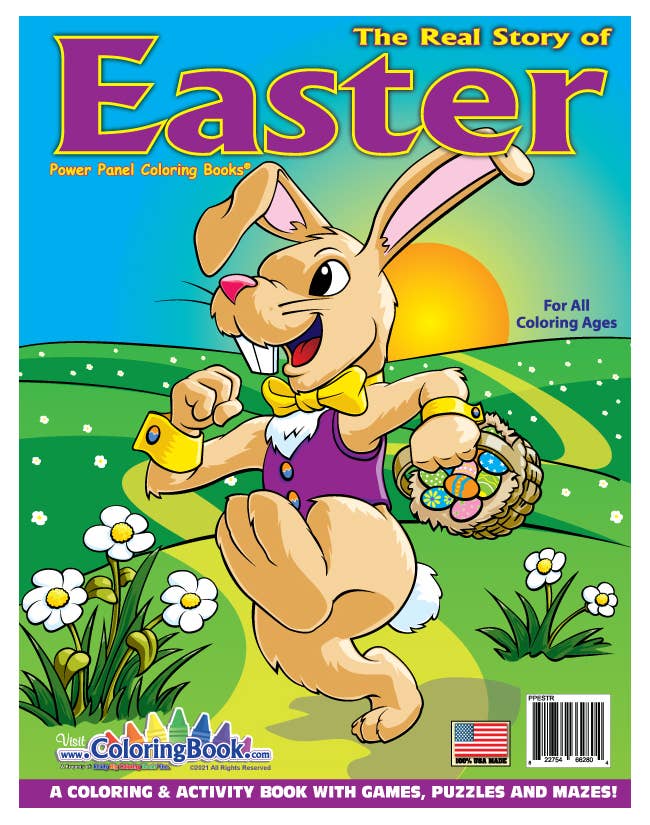 The Real Story Of Easter Coloring Book - The Country Christmas Loft
