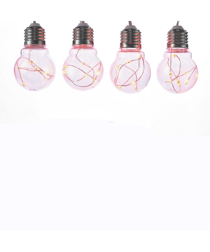 Edison Bulb Color-Changing LED Fairy Light Set - The Country Christmas Loft