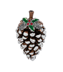 The Little Winter Pinecone Charm