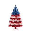 Patriotic American Tree - 5 Feet tall - The Country Christmas Loft