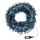 3000-Light Cool White LED White Wire Cluster Garland - The Country Christmas Loft