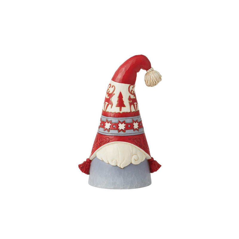 Nordic Noel Gnome Flap Hat Fig - The Country Christmas Loft