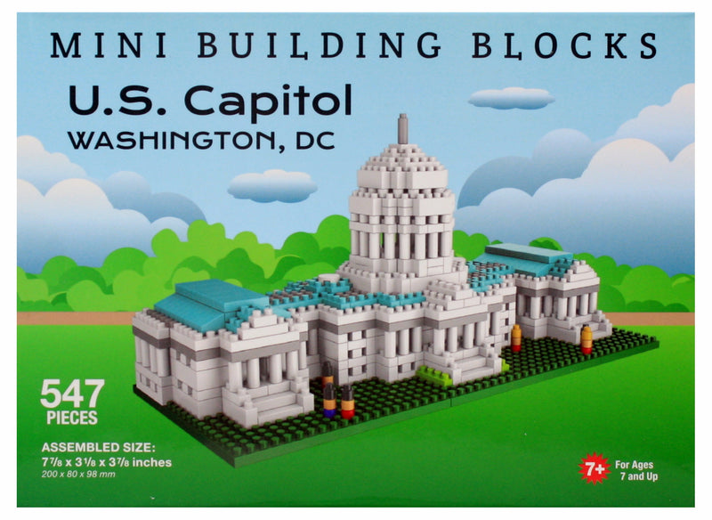 Mini Building Blocks - US Capitol - The Country Christmas Loft