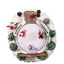 Battery-Operated LED Musical Snowman Ice Rink Table PieceLED Musical Snowman Ice Rink B/O - The Country Christmas Loft