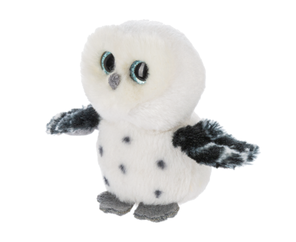 Woodsy Winter Owl - Black and White - 4.5 Inch - The Country Christmas Loft