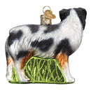 Australian Shepherd Glass Ornament - The Country Christmas Loft