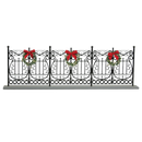 Byers' Choice Wrought Iron Fence