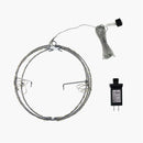 Warm White LED Foldable Metal Sphere - The Country Christmas Loft