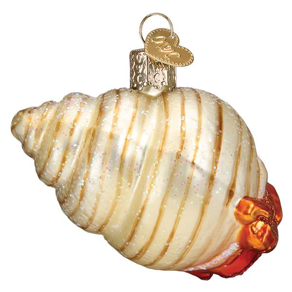 Old World Christmas Hermit Crab Glass Ornament - The Country Christmas Loft