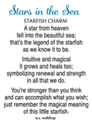Stars in the Sea Charm - Gift Shoppe >> Jewelry >> Charms and Worry Stones - by Ganz - view 3