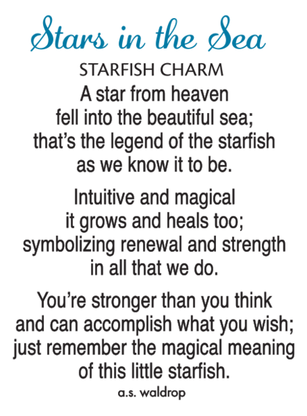 Stars in the Sea Charm