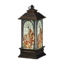 LED Lighted Holy Family Lantern - 5 Inch