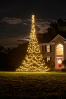 Fairybell 20 Foot Flagpole Tree - 720 LED Warm White