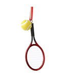 Tennis Racket With Ball Christmas Ornament - The Country Christmas Loft