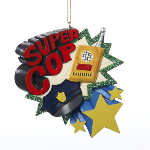 Super Cop Ornament - The Country Christmas Loft