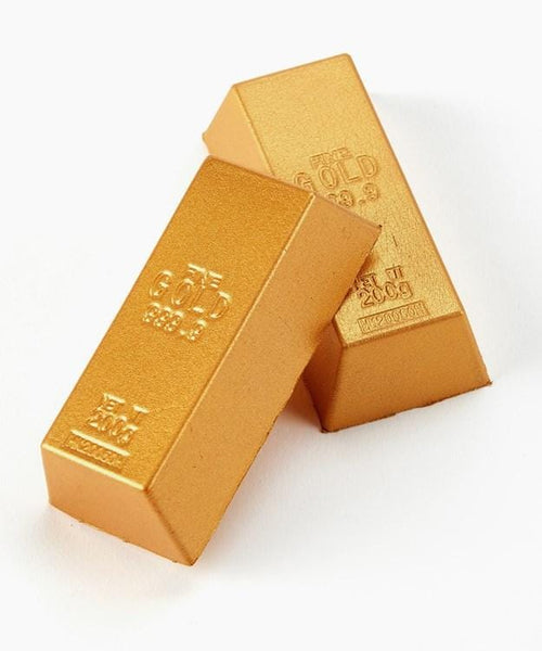 Gold Bullion Stress Relief - The Country Christmas Loft