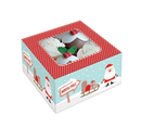 Bakery Box - 4 Cup Cakes or Cookies - Santa - The Country Christmas Loft