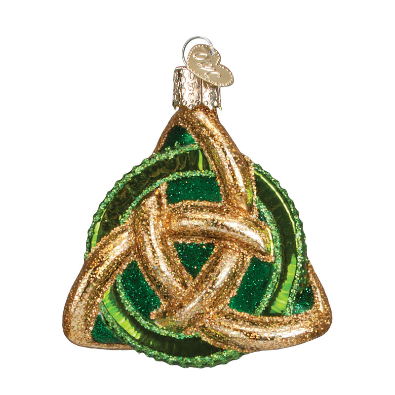 Trinity Knot Glass Ornament - The Country Christmas Loft