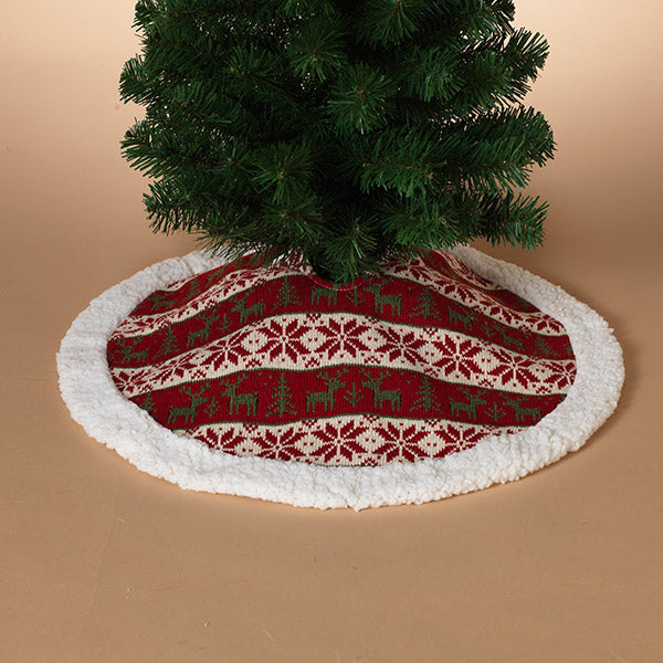 20 inch Knit Mini Tree Skirt - The Country Christmas Loft
