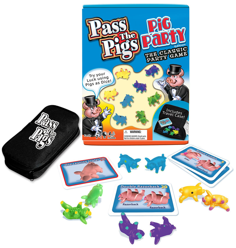 Pass The Pigs Pig Party Classic Party Game - The Country Christmas Loft