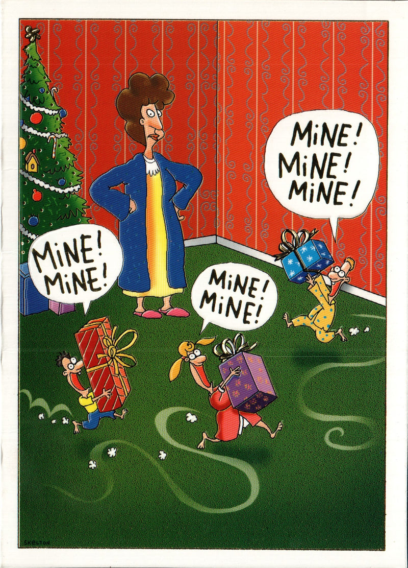 Mine Mine Mine Christmas Card - The Country Christmas Loft