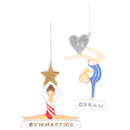Gymnastic Girl Ornament - - The Country Christmas Loft