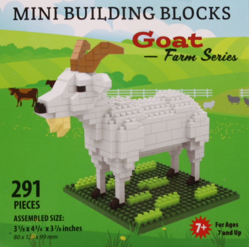 Mini Building Blocks - Farm Series - Goat - The Country Christmas Loft