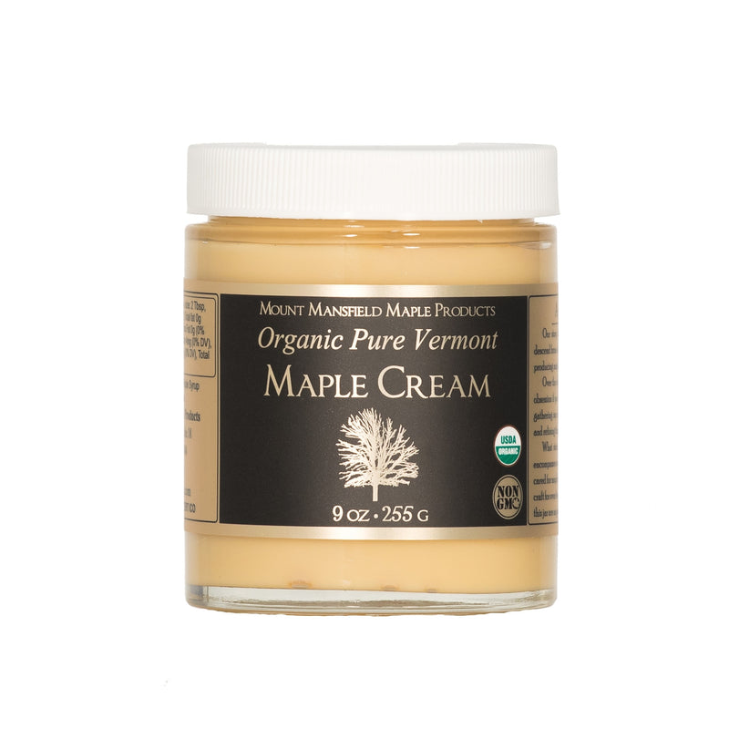 Organic Pure Vermont Maple Cream  -  9oz - The Country Christmas Loft