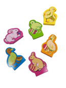 Tube Of Wood Animals