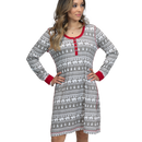 Nightshirt - Nordic Bear - Small/Medium - The Country Christmas Loft