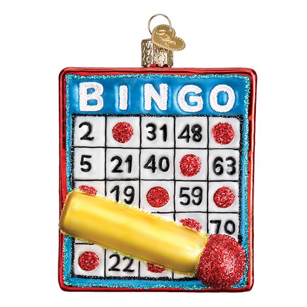 Bingo Ornament - The Country Christmas Loft