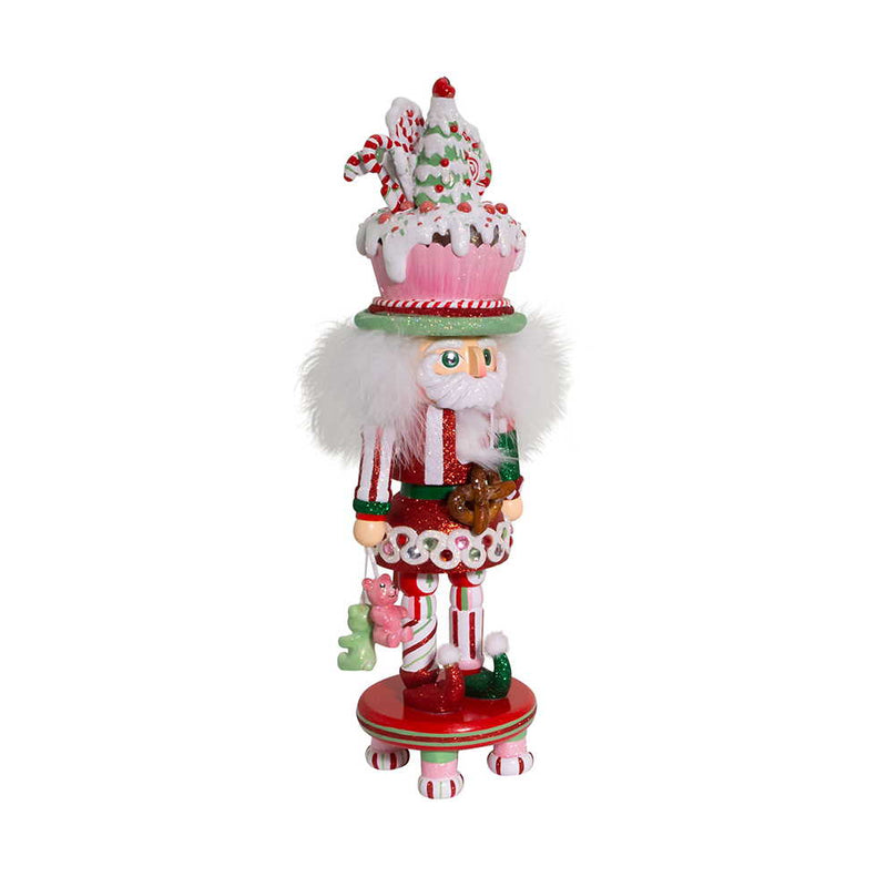 18 Inch Hollywood Bakery Hat Nutcracker - Cupcake - The Country Christmas Loft