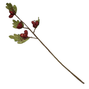 Glitter Holiday Berry Spray - 27 Inch -