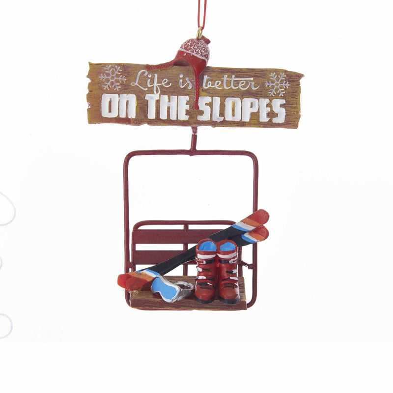 Life is Better Ski Lift Ornament - The Country Christmas Loft