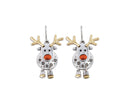 Red Nose Rudolph - Earrings - The Country Christmas Loft