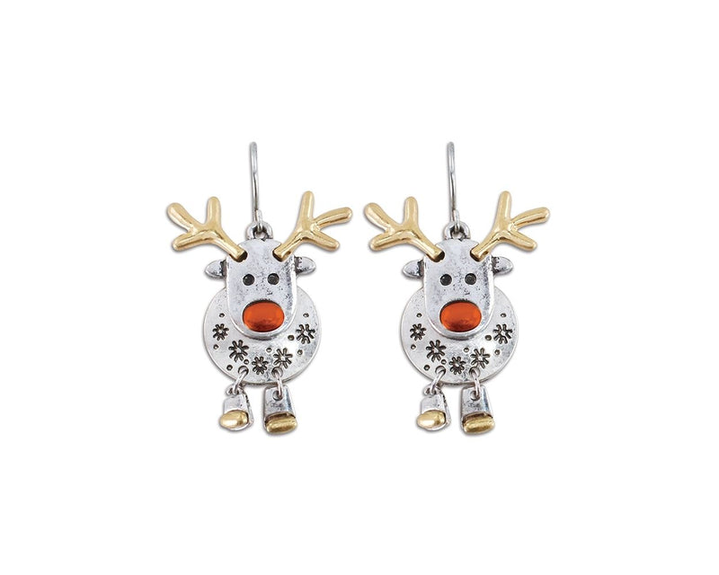 Red Nose Rudolph - Earrings - The Country Christmas Loft