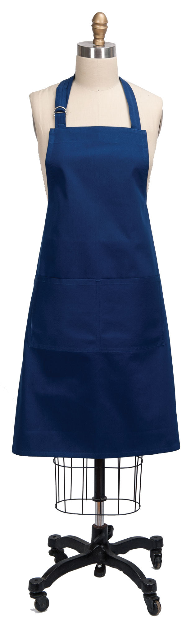 Twilight Blue Solid Chef Apron - The Country Christmas Loft