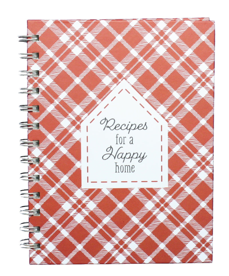 Recipes For A Happy Home Journal / Notebook