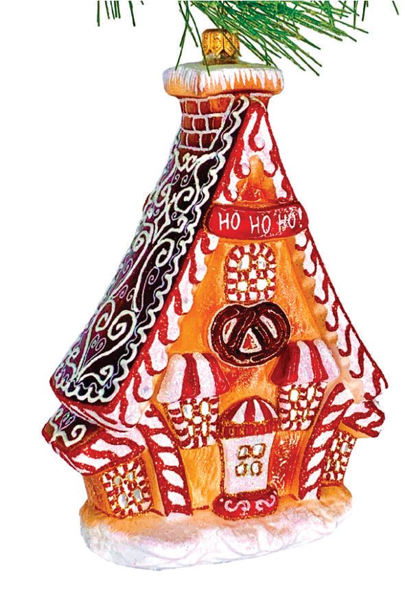 Ginger Chalet Ornament - The Country Christmas Loft