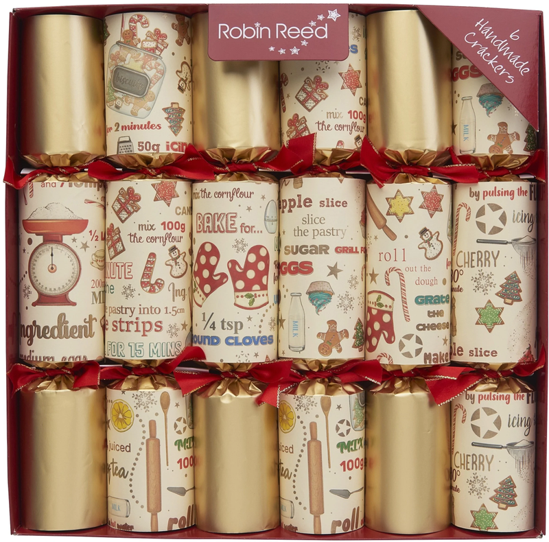 Sugar and Spice - Party Crackers - 6 Piece Set - The Country Christmas Loft