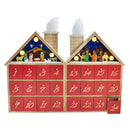 Wooden LED Lightup Nativity Advent Calendar - The Country Christmas Loft