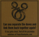 Holiday Puzzlebox Brainteaser - 2 Turtle Doves - The Country Christmas Loft